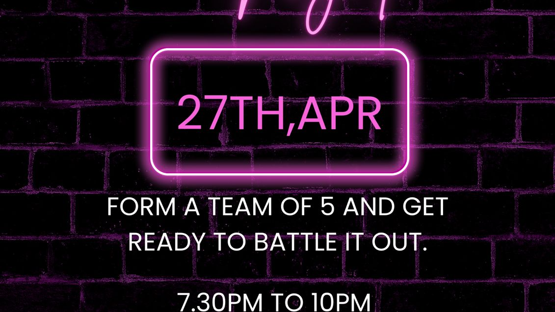 27th April | Game & Trivia Night at Pinch