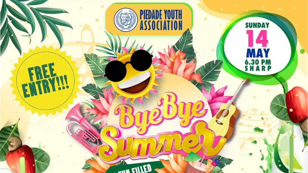 14th May | Bye Bye Summer - a fun filled evening