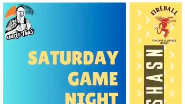 Saturday | Game Nights at Uncle Tim's