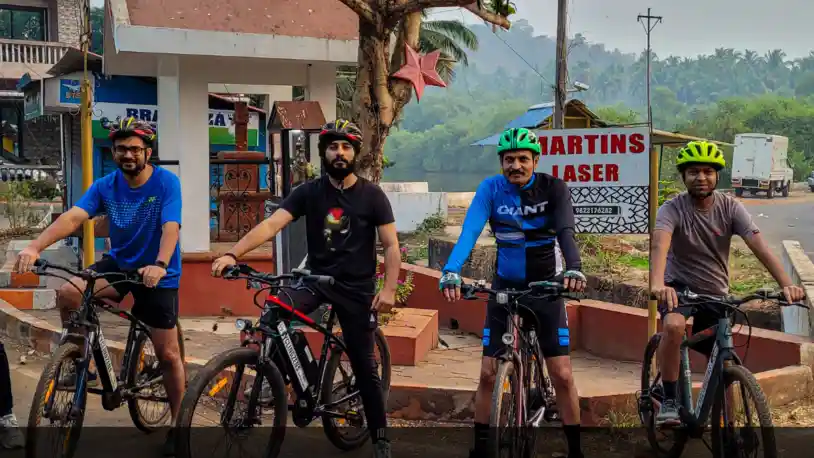 Riverside Cycling Tour - Assagao & Chapora