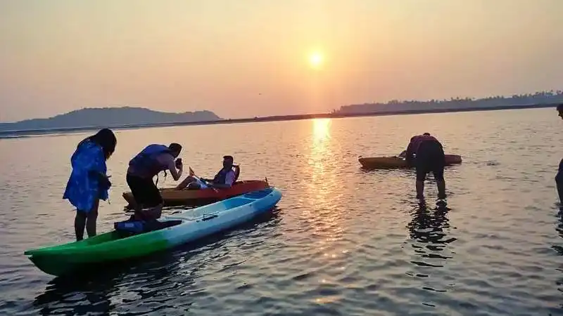 Kayaking At Uddo Bay by Atlantis Water Sports
