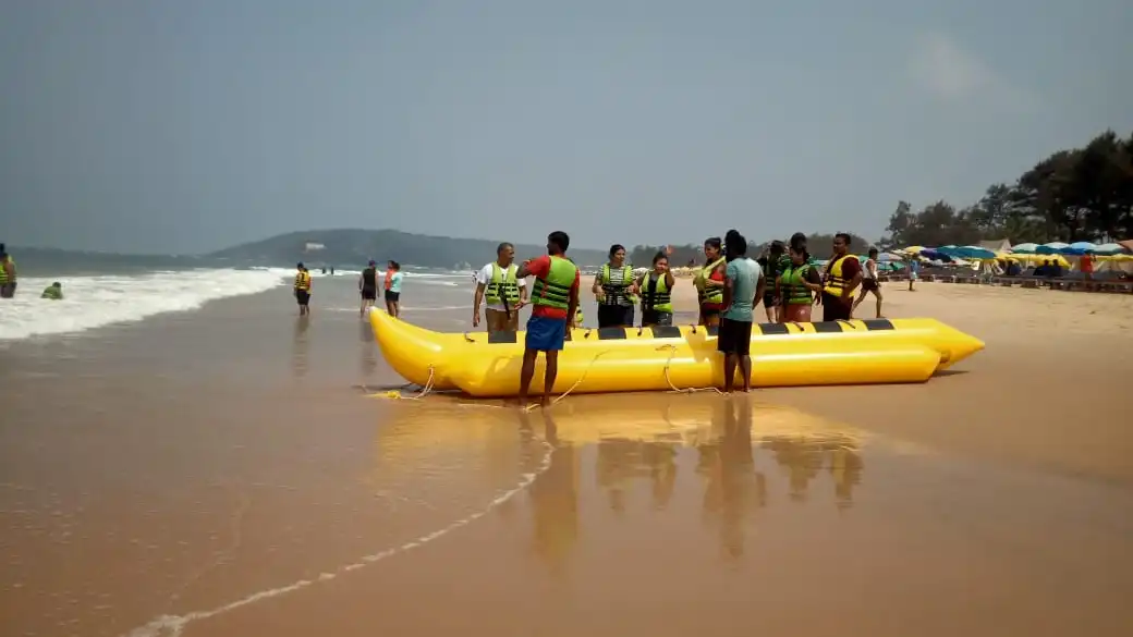 Banana Boat Ride In Goa by Atlantis Water Sports