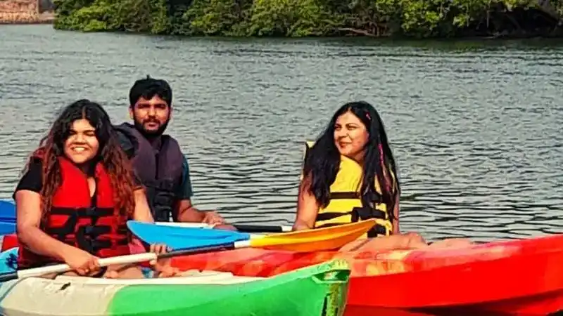 Kayaking in Bagacreek by Atlantis Water Sports