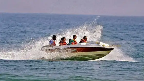 Speed Boat Ride by Calangute Beach