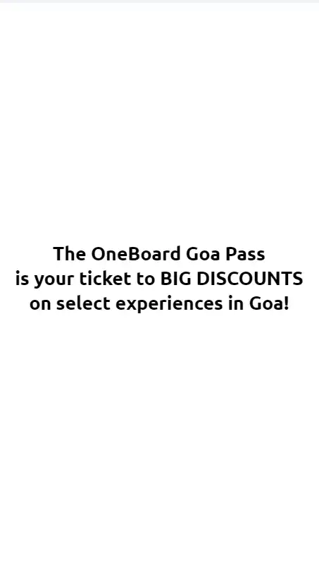 The Goa Pass